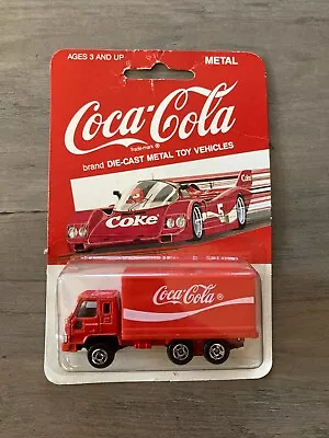 Vintage 1988 Hartoy Die-Cast Metal Coca Cola Coke Delivery Truck NOS • $9