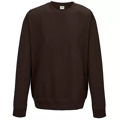 AWDis Unisex Crew Neck Sweatshirt - Modern Fit Pullover Jumper|41 Colours|XS-3XL • $21.53