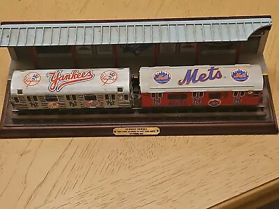 Subway Series Danbury Mint Figure Figurine New York Yankees Mets Baseball Statue • $60