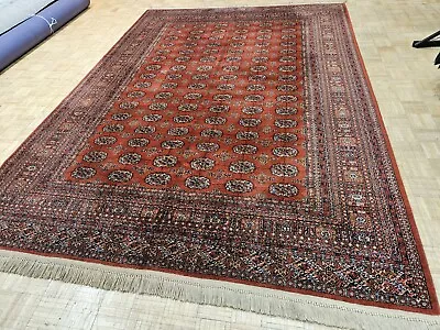 9x12 KARASTAN ANTIQUE BOKHARA - BOKARA 700 - 734 100% WOOL RUG GREAT CONDITION • $1595