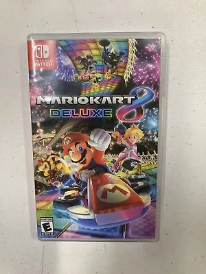 Mario Kart 8 Deluxe (Nintendo Switch 2017) W/ Original Case. Tested • $30