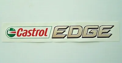 Old Castrol Edge Oil Australia Car Racing Sponsor Advertising Promo Sticker • $12