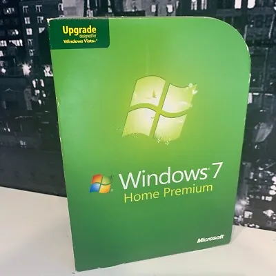 £54.99 • Buy Windows 7 Home Premium Upgrade DVD 64-Bit Product License Key Original Boxed