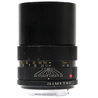 Leica 135mm F2.8 Elmarit-R Lens (2-Cam) • $299