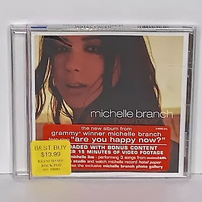 Factory Sealed (shrink Wrapped) Hotel Paper By Michelle Branch CD • $14.99