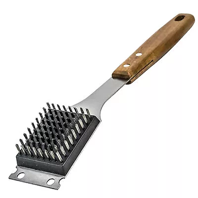 BBQ Grill Barbecue Cleaning Brush Scraper Bristle Stainless Steel Cleaner Tool • $25.49