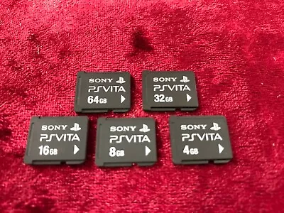 Sony Play Station VITA Official Memory Card 4GB 8GB 16GB 32GB 64GB • $8.70