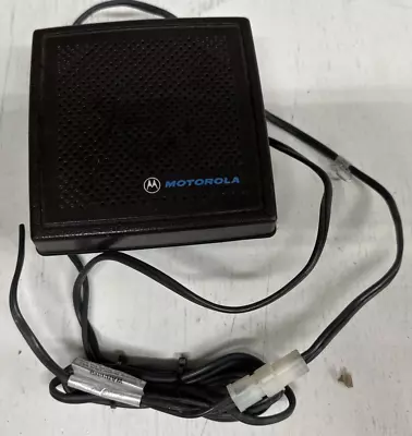 Motorola Extension Speaker For CB Ham Scanner External Speaker HSN4018B • $21.95