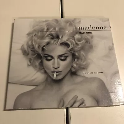 Madonna Rare Compact Disc Maxi Single ￼with Bad Girl  Fever Excellent!! • $5.99