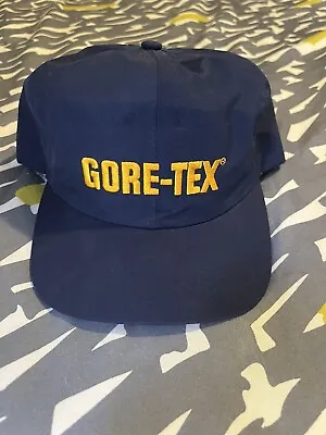 Goretex Mad Hatters Snapback Cap  Waterproof Sportsman Supreme Vintage Rare Navy • $75