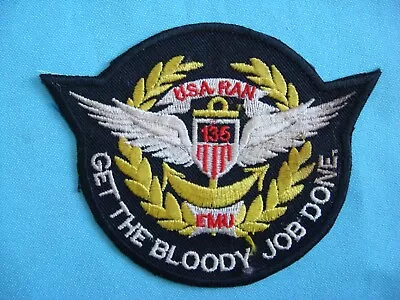 VIETNAM WAR PATCH US Army 135th ASSAULT HELICOPTER Co. USA-RAN EMU • $10.98