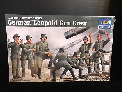 Trumpeter 00406 German Leopold Gun Crews Model Kit-nib-1:35 Scale • $18