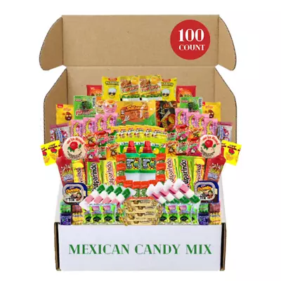 Enchanted Key Gift Company Mexican Candy Variety Pack Gift Box 100 Pieces • $30