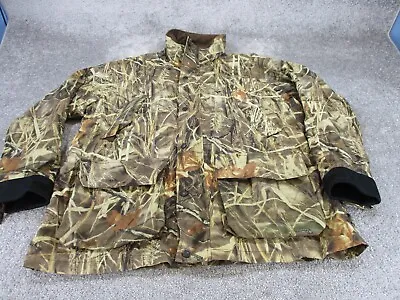 Redhead Hunting Jacket Mens Large Brown Advantage Max 4D Hd Cam • $29.74
