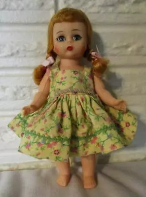 Vintage MADAME ALEXANDER-KINS SLW 8  Blonde Doll ~ Tagged Dorothy Lee Ball DRESS • $49.99