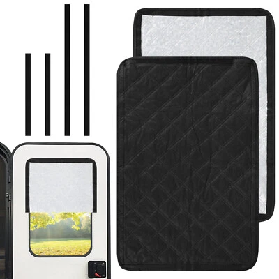 $12.38 • Buy RV Door Window Sun Shade Blackout Camper Privacy Entrance UV Protection US