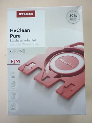 BOX GENUINE MIELE VACUUM CLEANER BAGS FJM S500 S700 S4000 S6000- New Style Bags • £15.99