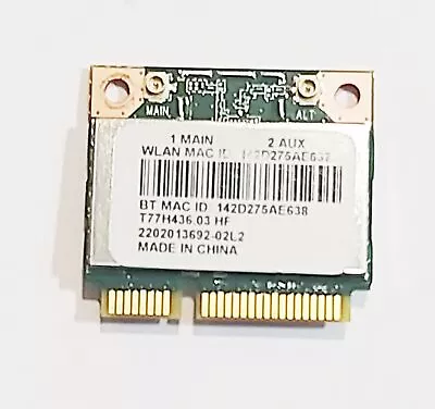 Wifi Network Card Wireless Packard Bell Easynote Te 69 Te69bm Te69bn Z5wt3 • $10.34