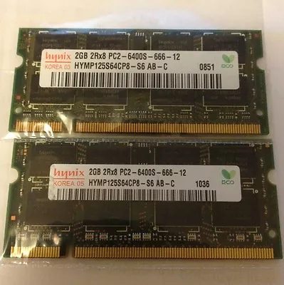 4GB (2x2GB) RAM MEMORY FOR Dell Inspiron 15 1520 1521 1525 1535 1545 1546  • $36.49