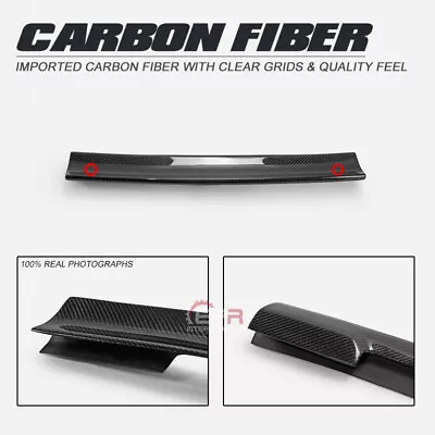 For Honda Civic TyR EP3 EPA Style Carbon Glossy Rear Spoiler Whale Wing Add On • $247