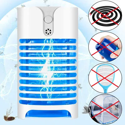 £8.69 • Buy Electric Mosquito Killer Lamp Plug-in Insect Fly Pest Bug Zapper Catcher Trap UK