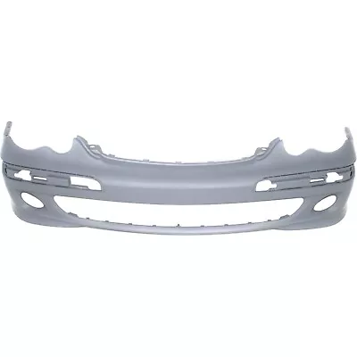 Front Bumper Cover For 2005-2007 M Benz C230 W/ Fog Lamp Holes 06-07 C280 Primed • $231.34