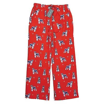 E & S Imports Womens Pajama Pants Dog Pajamas For Women Dog Print Cotton Pajamas • $31.99