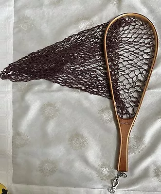 Vintage Cabelas Wooden Fly Fishing Net Trout Fishing New Without Tags • $25