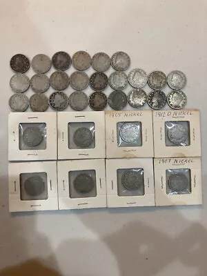$4.25 • Buy Lot Of 32 Mixed Date Liberty V-nickels D21THC