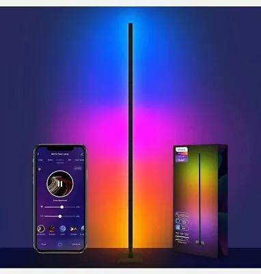 £40 • Buy Ibaye Dimmable Floor Lamp Smart Light RGB Corner Alexa Google Voice Control