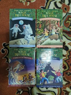 Magic Tree House Books #5-8 Box Set  By Mary Pope Osborne (Night Of The Ninjas) • $12.99
