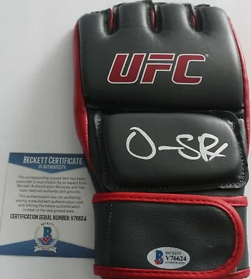Ovince St. Preux Signed UFC Training Glove W/Beckett COA MMA Champion V76624 • $79.95