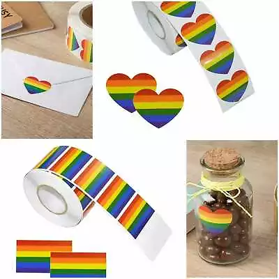 LGBT Pride Rainbow Stickers Decal Vinyl Window Car Van Decal Novelty • £19.99