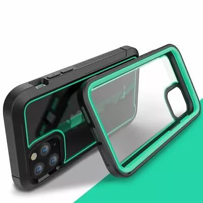 $40.66 • Buy Sturdy Shock Drop Proof Clear Phone Case For IPhone 11 Pro Max 7 8 6S 6 Plus X