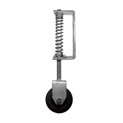 £32.80 • Buy Gate Wheel Spring Loaded Heavy Duty Galv Sliding Support Jockey - Fixings Inc