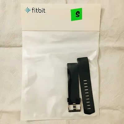$12.95 • Buy GENUINE Fitbit Charge 2 Replacement Health Fitness Wrist Band Strap SMALL Black 