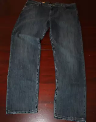 Mens Lee Regular Fit Straight Stretch Jeans 42x36 Nwt Titanium Wash • $24.95