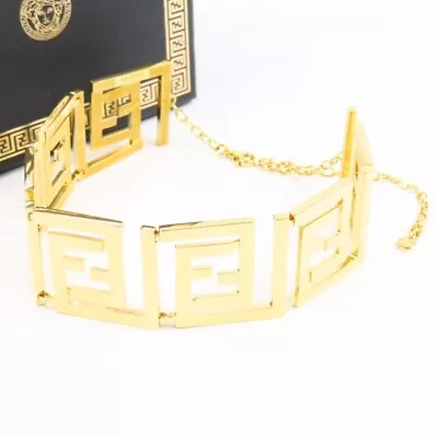 FENDI  FENDACE VERSACE Versace Collaboration Choker Accessories Necklace 79742 • $521