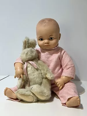 16  Vintage Cameo Miss Peeps Baby Doll W/ Boyds Bears Bunny • $30