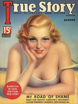 True Story Magazine Vol. 33 #1 VG 1935 Stock Image • $15