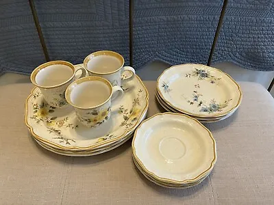 Mikasa Garden Club Day Dreams/My Lady Japan Lot 3 Dinner 3 Small 3 Cup/saucers • $55