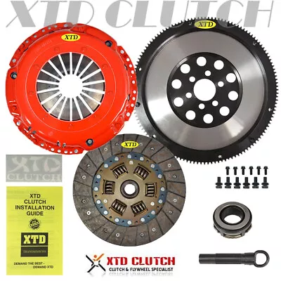 Xtd Stage 2 Clutch Kit+flywheel Combo Kit Golf Jetta Beetle 1.8 1.8t 1.9 Tdi • $187.17