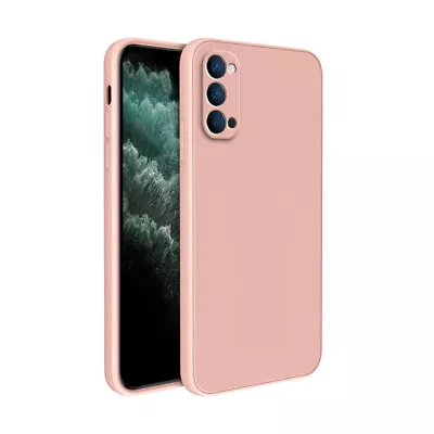 For OPPO A54 A74 5G 4G Reno4 Z 5G Liquid Silicone Shockproof Square Case Cover • $12.89