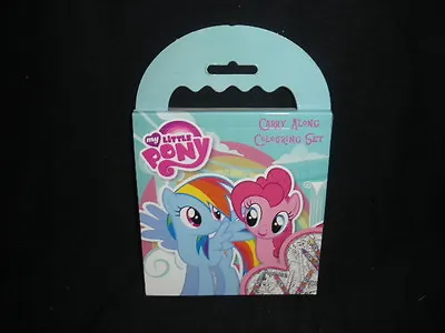 My Little Pony Carry Along Colouring Set By Copywrite Designs Unused • £3