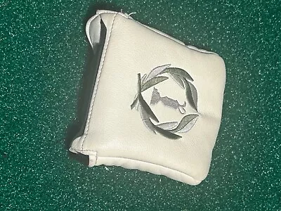 AM&E CLARET JUG CC MALLET PUTTER HEADCOVER - White Premium Cover GREAT • $17.95