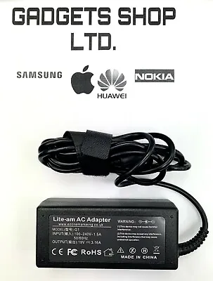 LITE-am Samsung Series 4 NP400 NP400B5B 60W Laptop AC Adapter Battery Charger  • £14.99