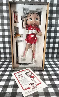 £113.01 • Buy BETTY- BOOP- COCA-COLA Skate  BETTY'S DINER  Waitress 16  Porcelain Doll #559100