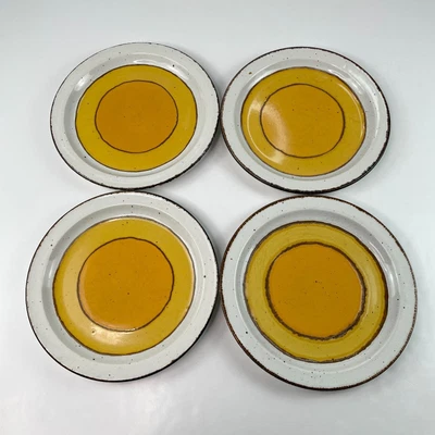 £77.75 • Buy 4 Vintage Mid Century Mod Stonehenge Midwinter Sun England 10 1/4  Dinner Plates