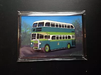 UTA Ulster Transport Authority Leyland PD2 Bus Fridge Magnet • £3