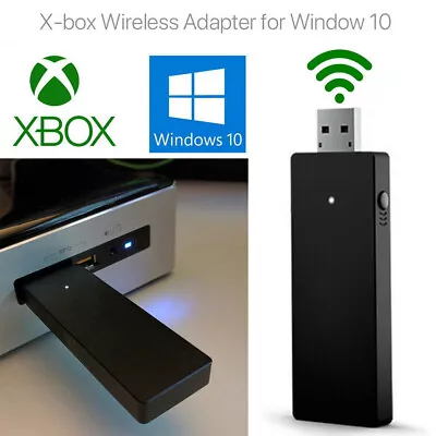 For Wireless Xbox One Controller Adapter Receiver Stick Microsoft Windows PC USB • $29.71